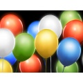 Svítící balónky - různé barvy 5ks 